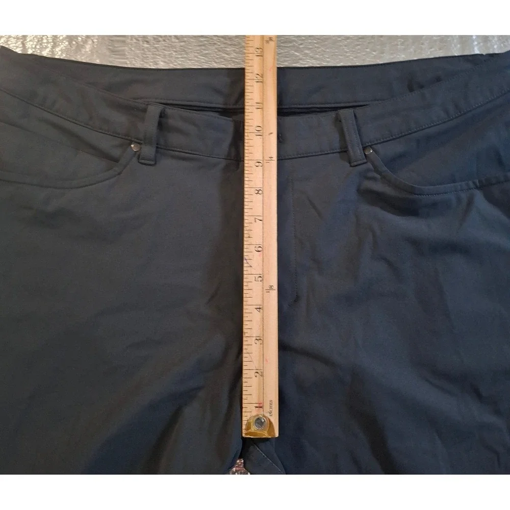 Lululemon ABC Classic Fit Pants Men's 38x32 Gray Five Pocket Warpstreme Trousers